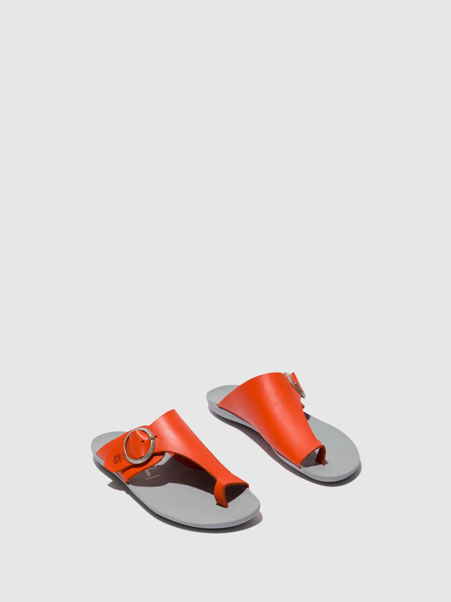 Fly London Mules Abertas à Frente MICA758FLY CORAL